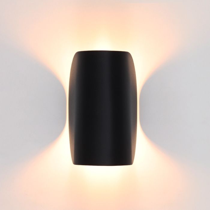 Modern wall light black, Salomon