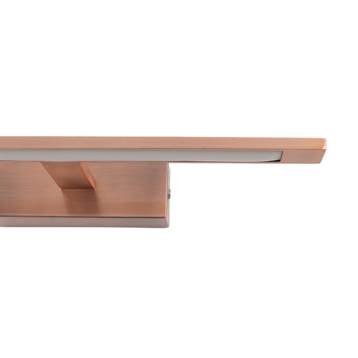 Modern bathroom wall light copper, Steffy, 6W, 2700K LED, IP44