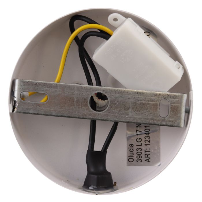 Modern wall spotlight white, Rinke, with switch