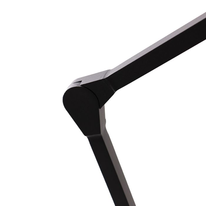Modern wall light black, Rinke, with switch