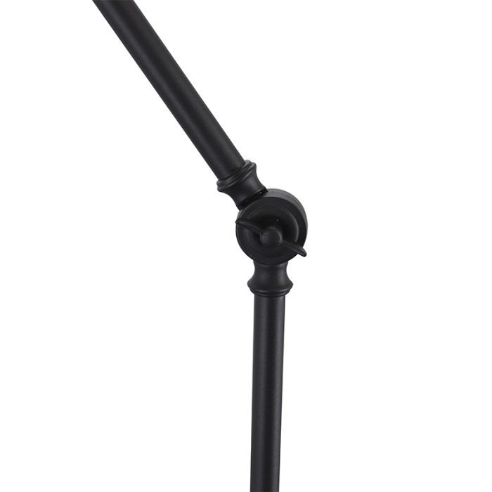 Modern floor lamp black, Steve, with switch