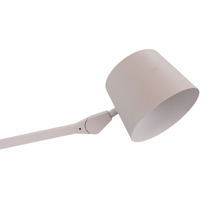 Modern floor lamp white, Rinke, with switch