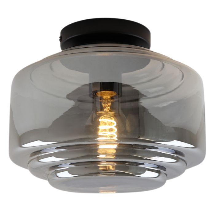 Design flush ceiling light grey, Maret