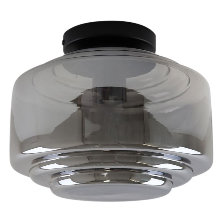 Design flush ceiling light grey, Maret
