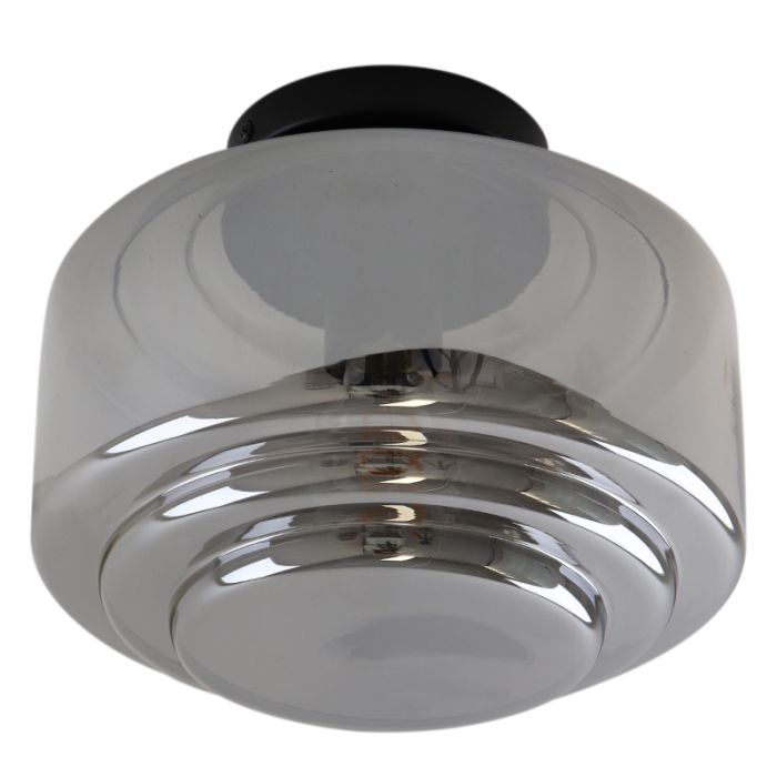 Design flush ceiling light grey, Maret