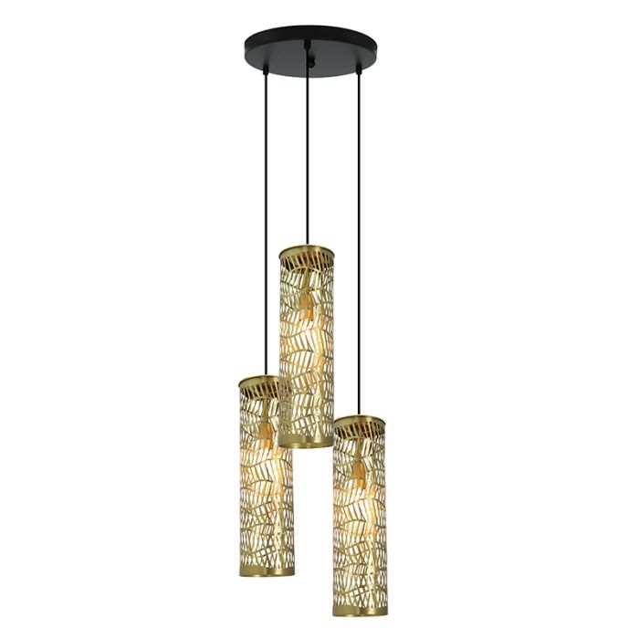 Metal pendant light brass, Marli