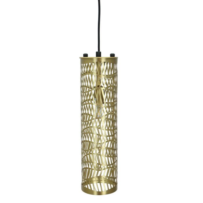 Metal pendant light brass, Marli