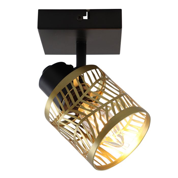 Metal ceiling spotlight brass, Marli