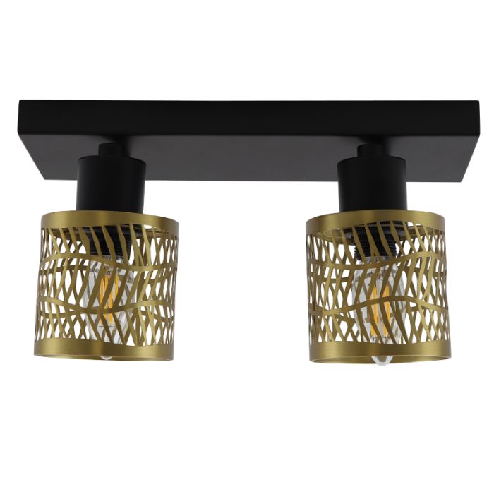 Metal ceiling spotlight brass, Marli