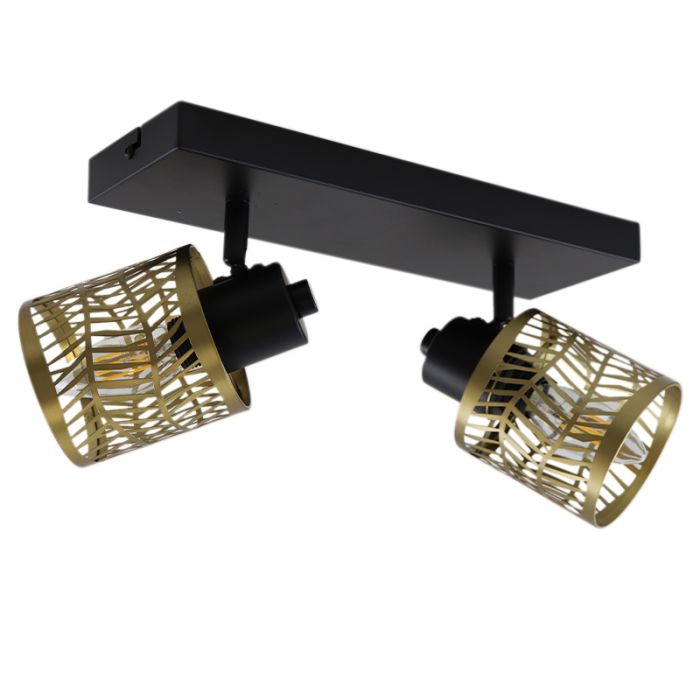 Metal ceiling spotlight brass, Marli