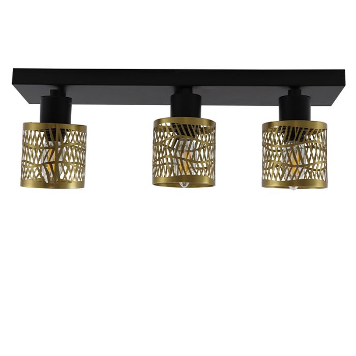 Metal ceiling spotlight brass, Marli