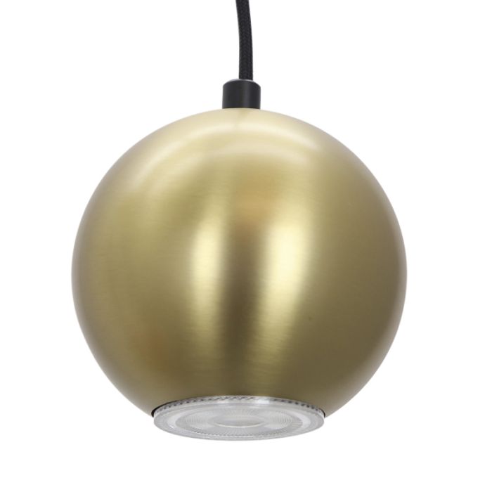 Modern pendant light brass, Matea