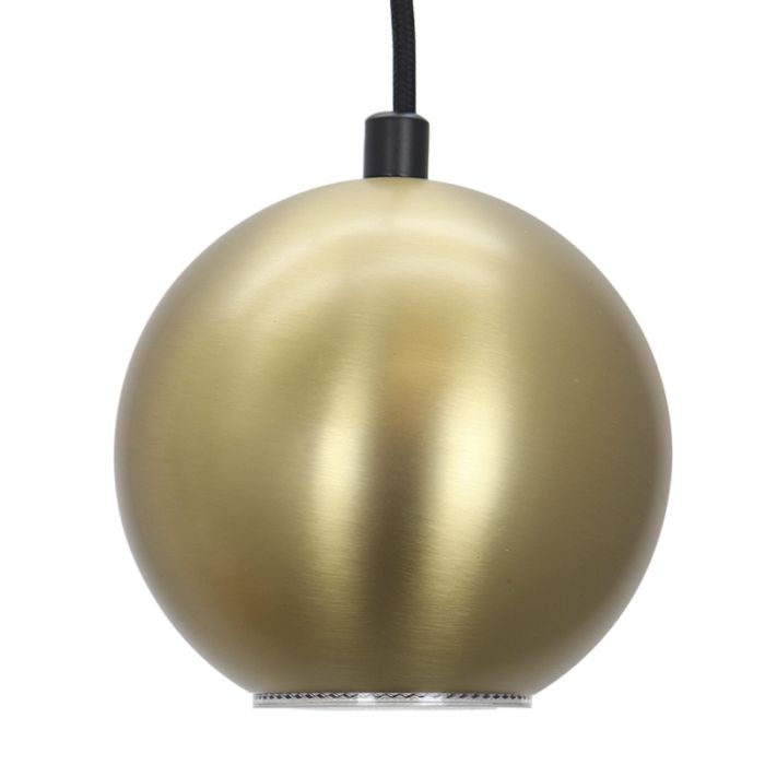 Modern pendant light brass, Matea