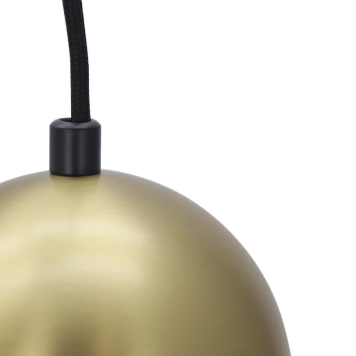 Modern pendant light brass, Matea