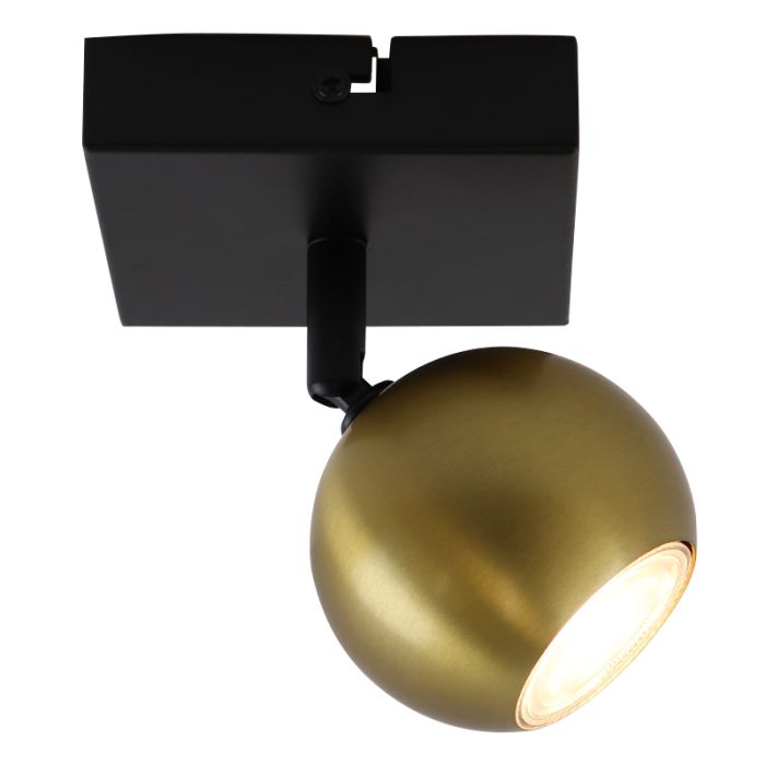 Modern ceiling spotlight brass, Matea