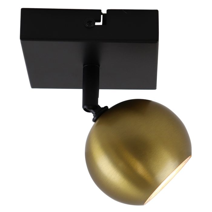 Modern ceiling spotlight brass, Matea