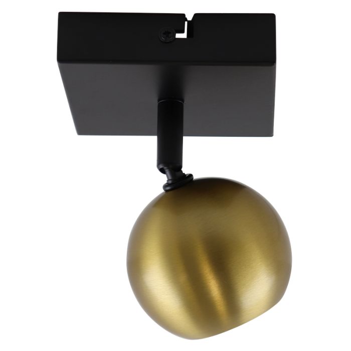 Modern ceiling spotlight brass, Matea