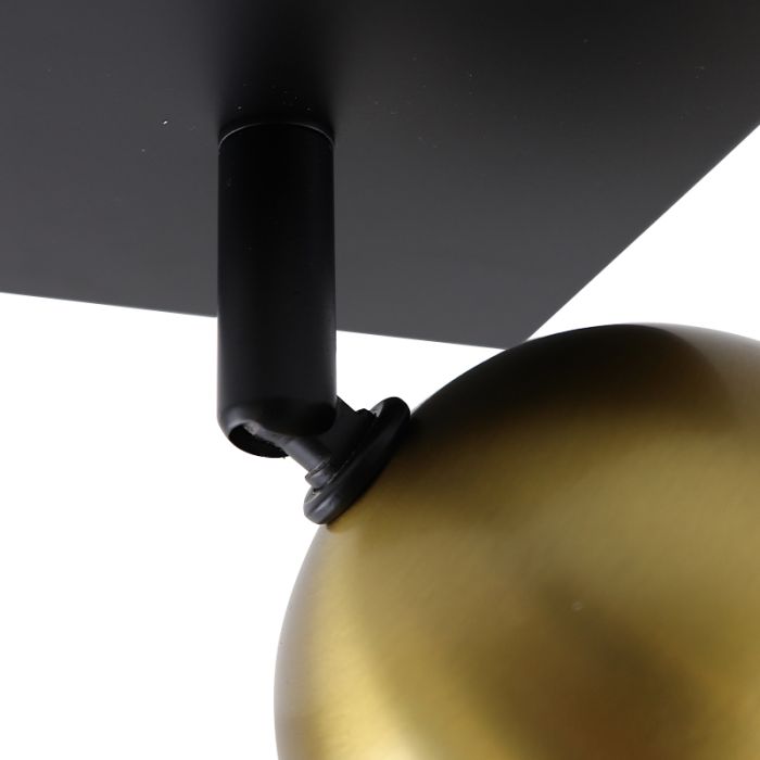 Modern ceiling spotlight brass, Matea