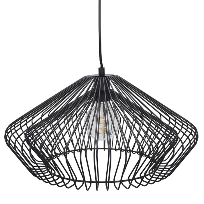Industrial pendant light black, Matti