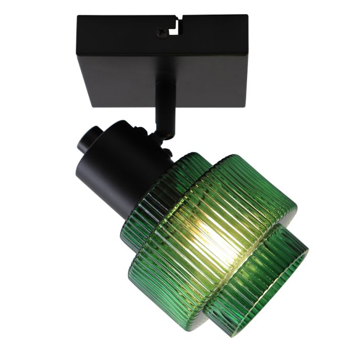 Retro ceiling spotlight green, Paris
