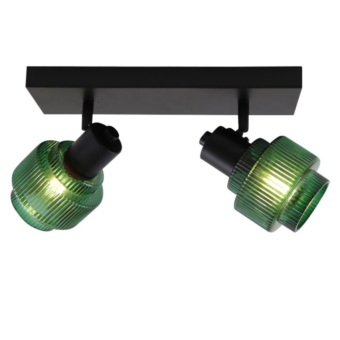 Retro ceiling spotlight green, Paris
