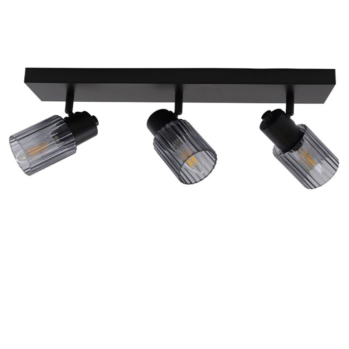 Retro ceiling spotlight grey, Omer
