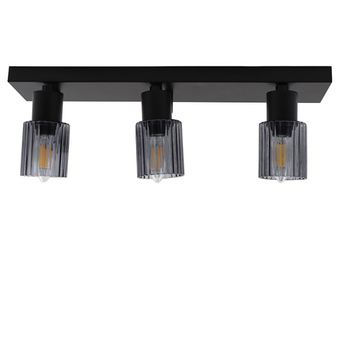Retro ceiling spotlight grey, Omer
