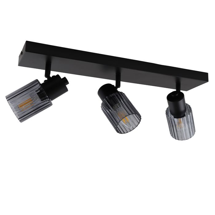 Retro ceiling spotlight grey, Omer