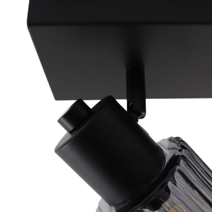 Retro ceiling spotlight grey, Omer