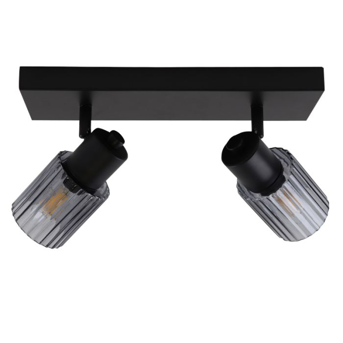 Retro ceiling spotlight grey, Omer