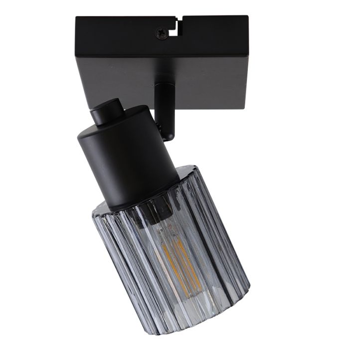 Retro ceiling spotlight grey, Omer