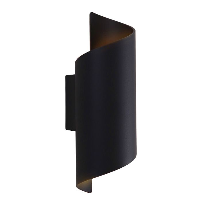 Modern up down wall light black, Selda
