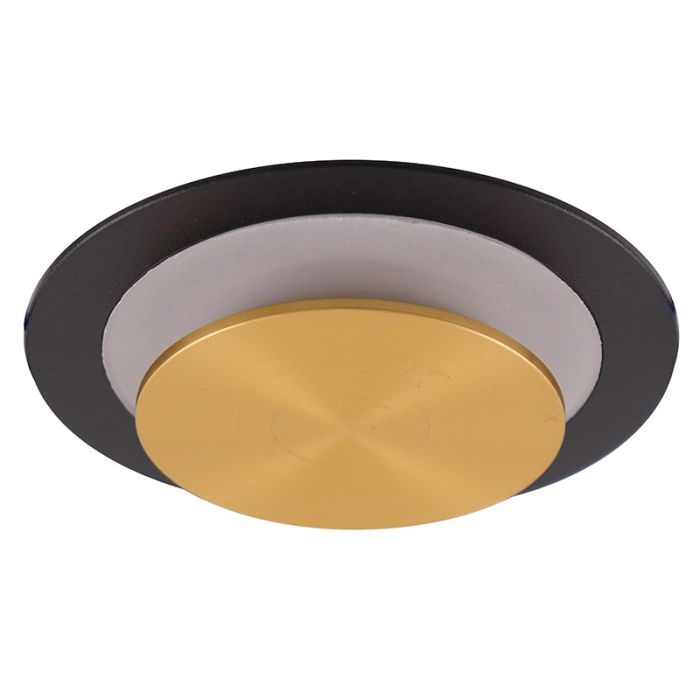 Modern recessed light black, Tony