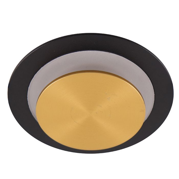 Modern recessed light black, Tony