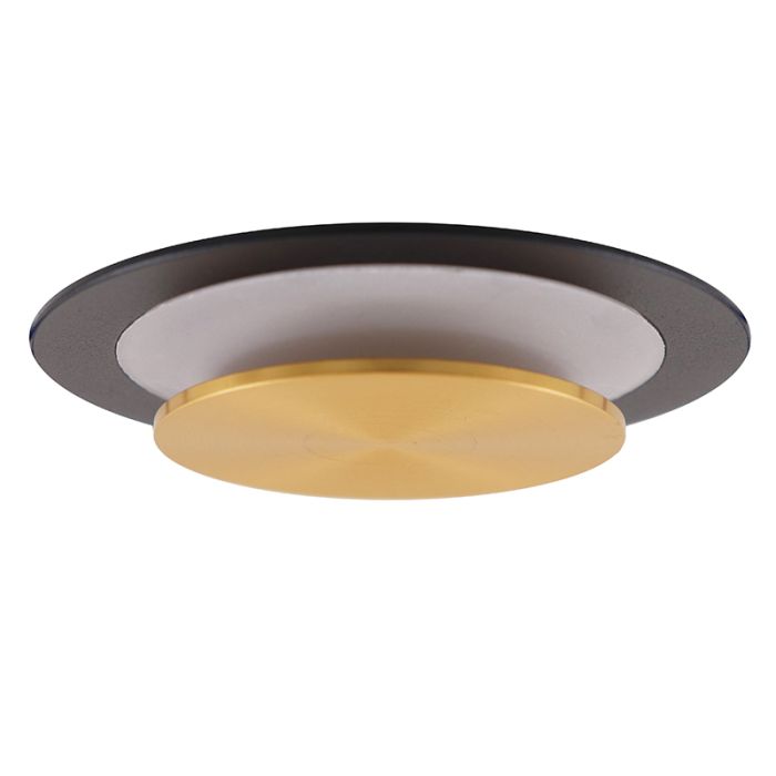 Modern recessed light black, Tony
