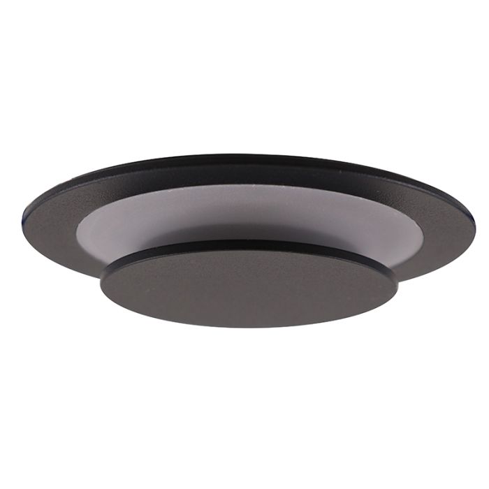 Modern recessed light black, Tony