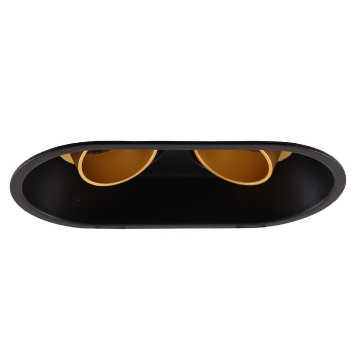 Modern recessed light black, Timothy