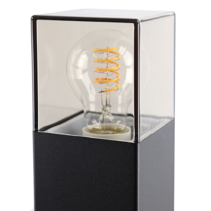 Modern outdoor light black, Sanel, IP44