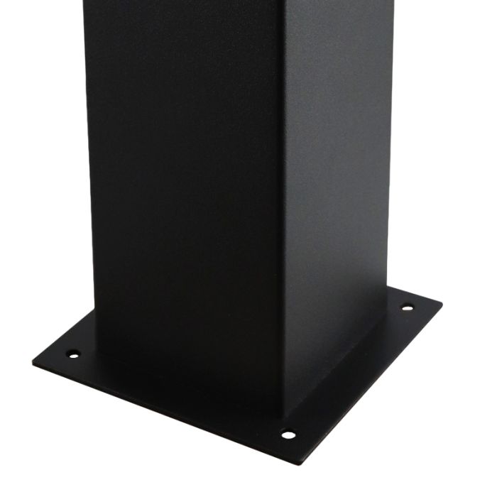 Modern outdoor light black, Sanel, IP44