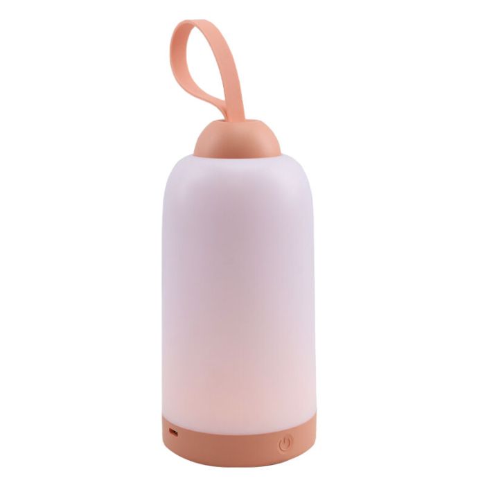 Pink kid's night light plastic, Esper, 3W, 3000K LED, 3-step dimmable