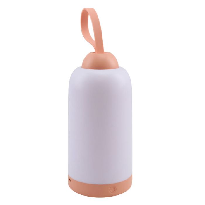 Pink kid's night light plastic, Esper, 3W, 3000K LED, 3-step dimmable
