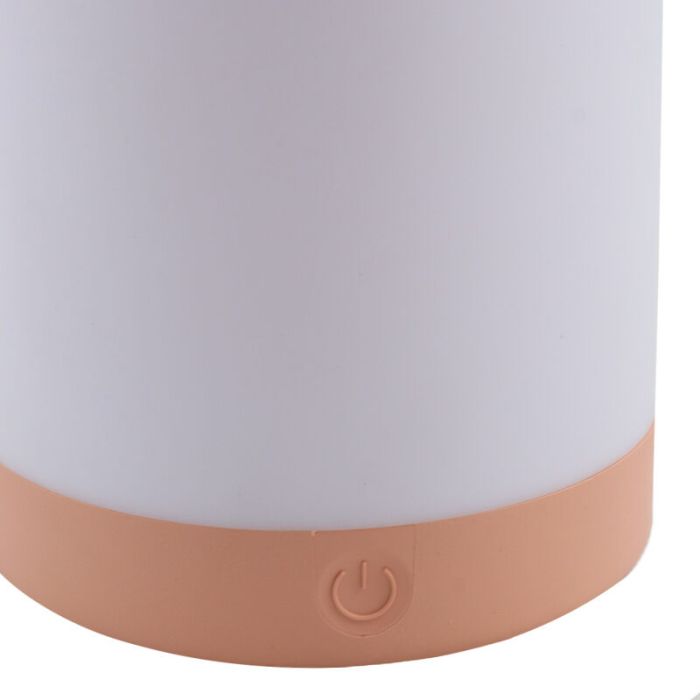 Pink kid's night light plastic, Esper, 3W, 3000K LED, 3-step dimmable