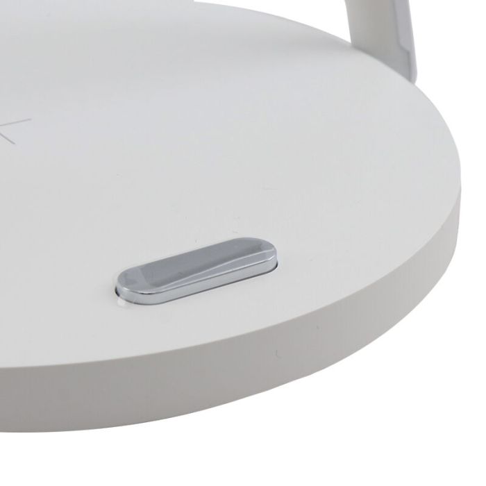 White table lamp plastic, Erhan, 2W, 3000K LED, with switch