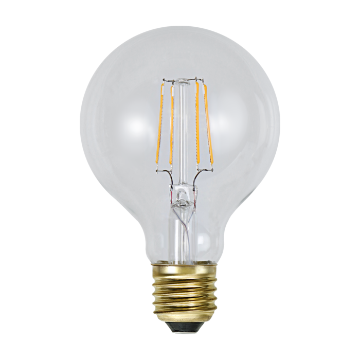Dimmable E27 (big) lamp holder Filament lamp George, 2w 2200K (Extra atmospheric white) IP44