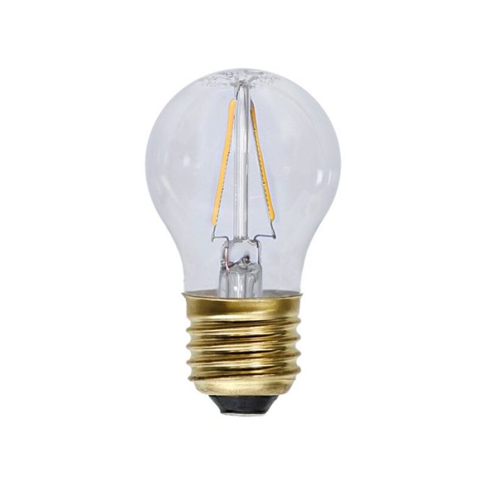 E27 (big) lamp holder Filament lamp Sjors, 1,5w 2200K (Extra atmospheric white) IP44