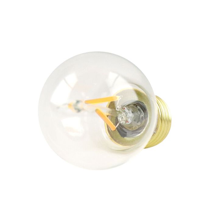 E27 (big) lamp holder Filament lamp Sjors, 1,5w 2200K (Extra atmospheric white) IP44