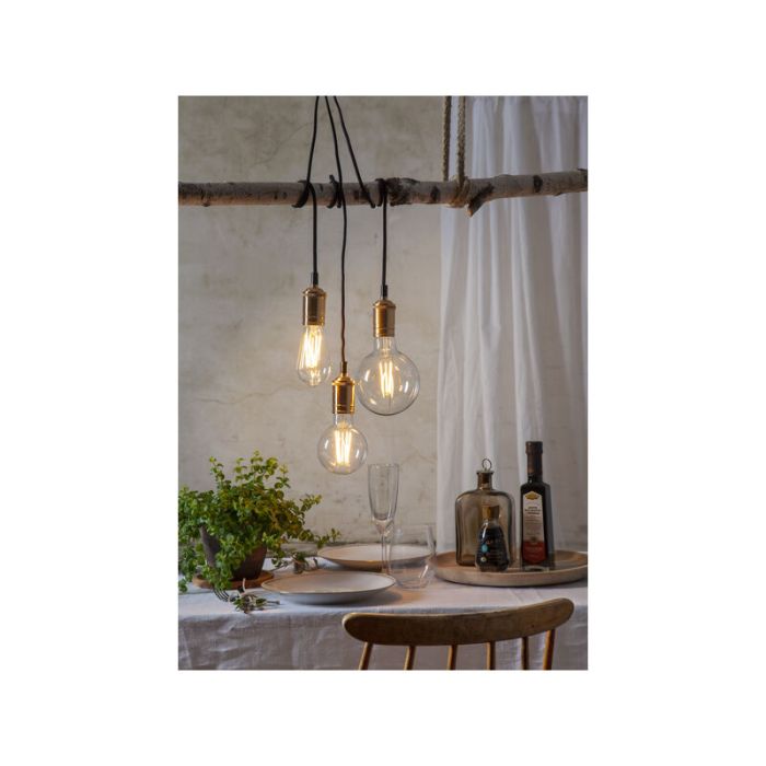 E27 (big) lamp holder 3-step dimmable Atilla, 6,5w 2200K (Extra atmospheric white) IP44