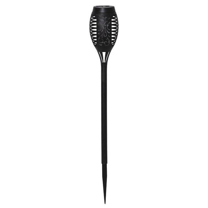 3-pack solar garden torches Ambra, with flame effect
