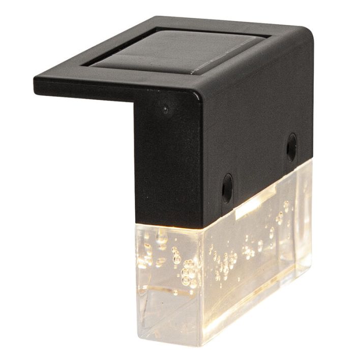 4-pack fence wall lights solar-powered, Ailyn