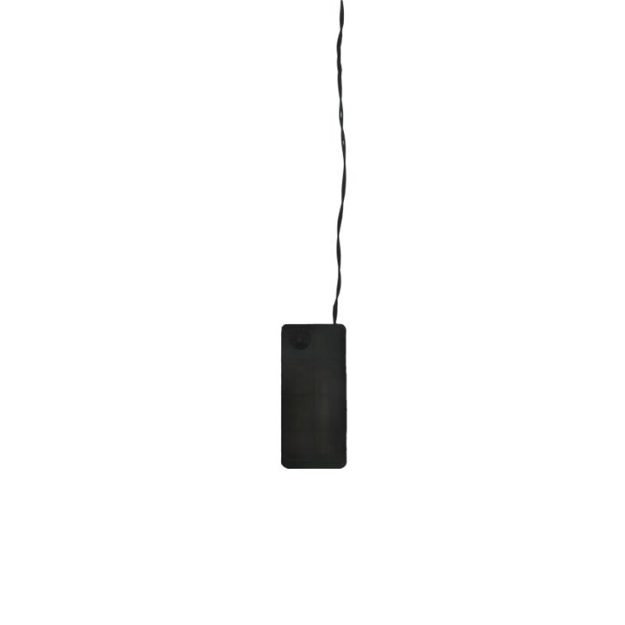 Smoke glass Edison lamp, battery powered
